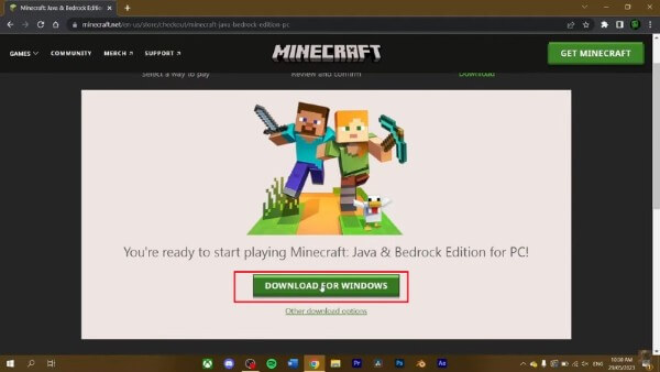 Chọn Download for Windows