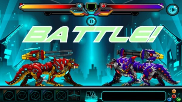 Battle Robot Wolf Age 