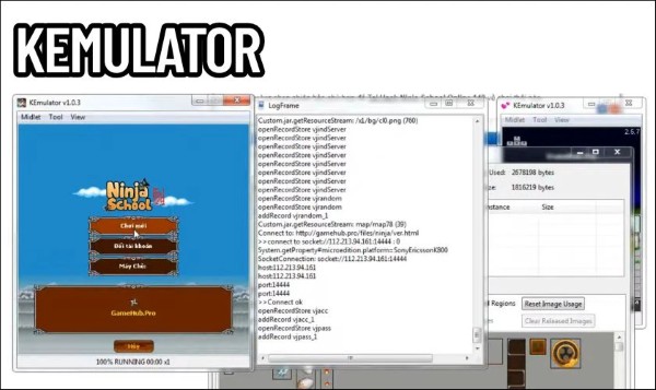 Phần mềm giả lập KEmulator
