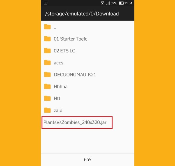 Đợi ứng dụng quét và cài đặt game