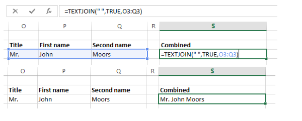 Công thức hàm =TEXTJOIN
