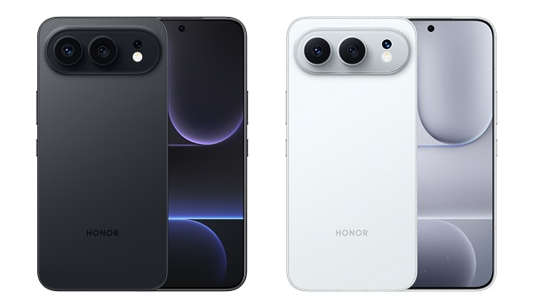 HONOR 500 phiên bản màu Obsidian Black (Đen) và Moonlight Silver (Bạc)