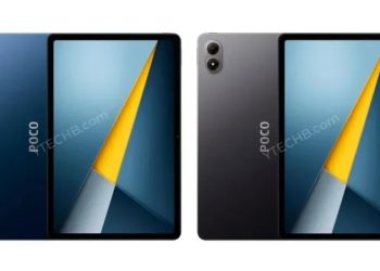Hình ảnh render của POCO Pad M1
