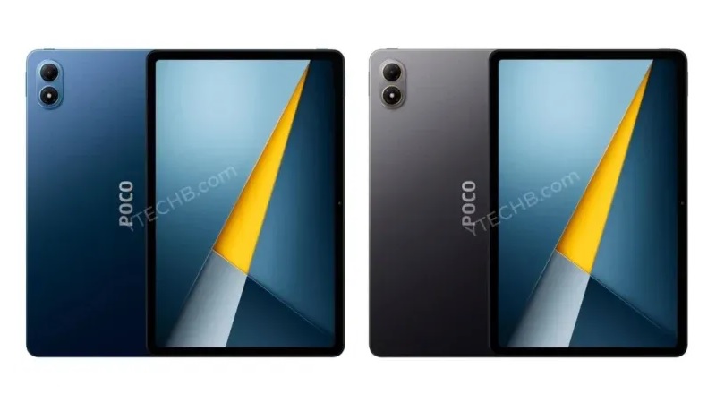 Hình ảnh render của POCO Pad M1