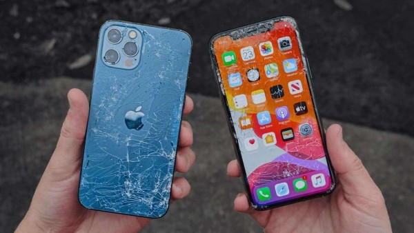 Lớp kính của iPhone bị hao mòn sau nhiều năm sử dụng