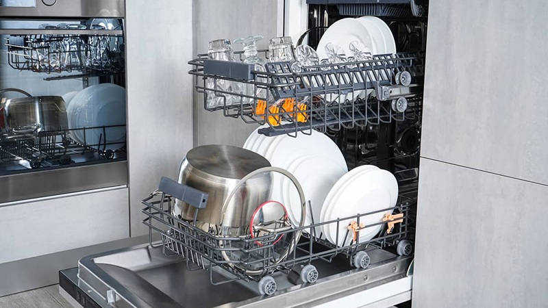 Nguyên lý hoạt động của máy rửa bát