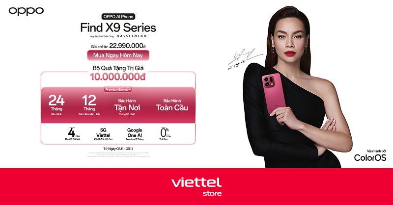 mở bán OPPO Find X9 Series