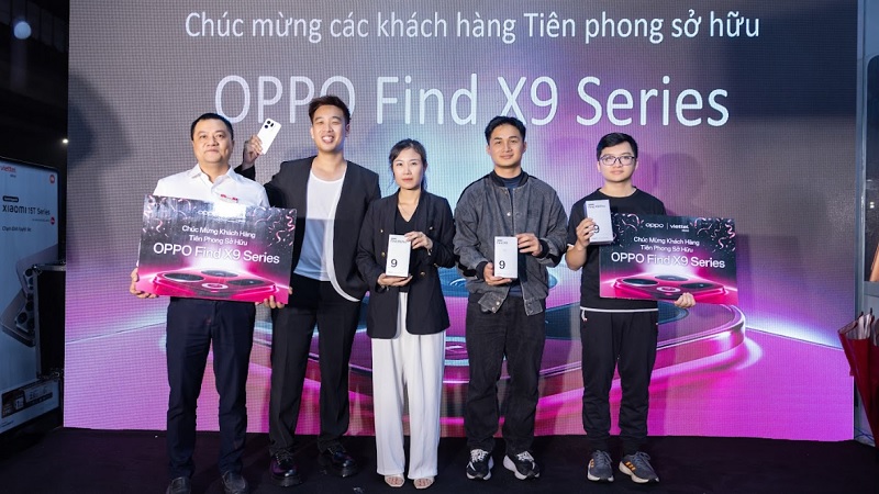 mở bán chính thức OPPO Find X9 Series
