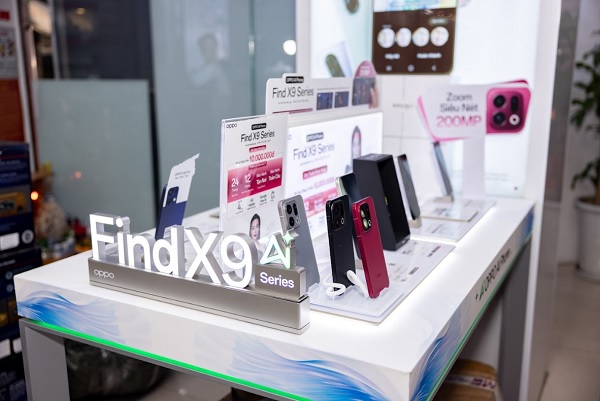 Bàn trải nghiệm OPPO Find X9 Series