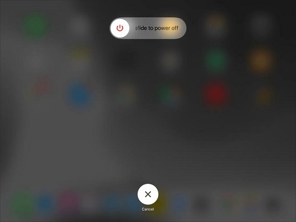 Khởi động lại iPad
