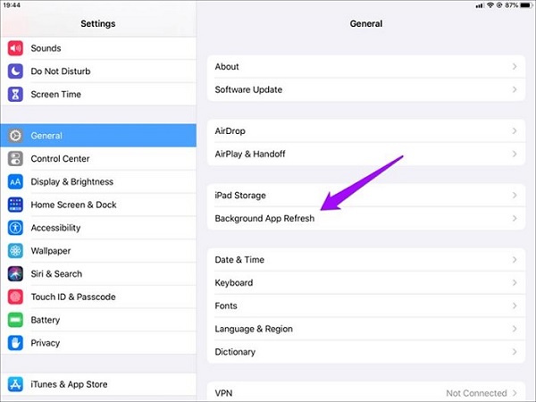 Chạy nhiều ứng dụng nền cũng khiến thiết bị hao pin