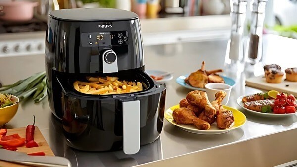 Các dòng nồi chiên không dầu Philips có thiết kế nhỏ gọn