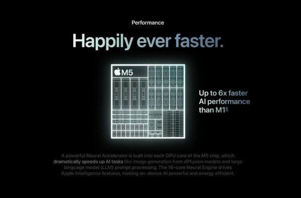 M5 được tối ưu với hiệu suất cao và đảm bảo tản nhiệt tốt