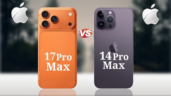 So sánh iPhone 17 Pro Max và iPhone 14 Pro Max