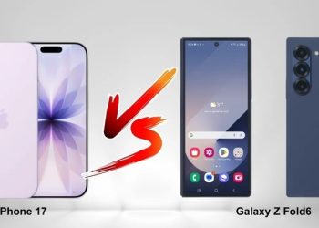 So sánh điện thoại iPhone 17 và Galaxy Z Fold6