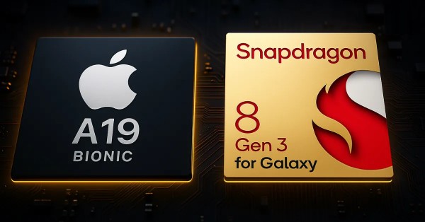 So sánh chip A19 và Snapdragon 8 Gen 3 for Galaxy