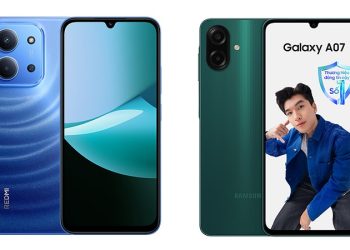 so sánh Xiaomi Redmi 15C với Samsung Galaxy A07