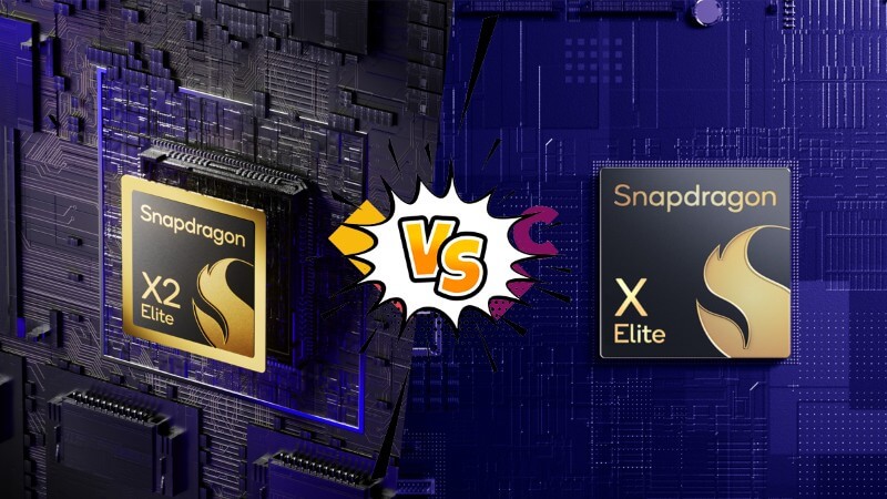 So sánh Snapdragon X2 Elite vs X Elite