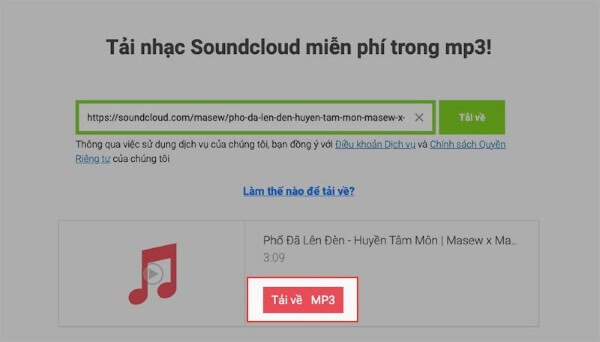 Nhấn Tải Xuống MP3