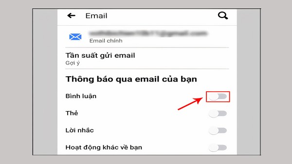 Tắt những thông báo Facebook không cần thiết