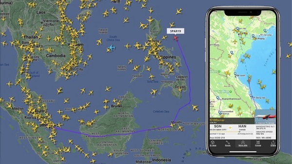 Chủ động theo dõi chuyến bay trên iPhone nhanh chóng