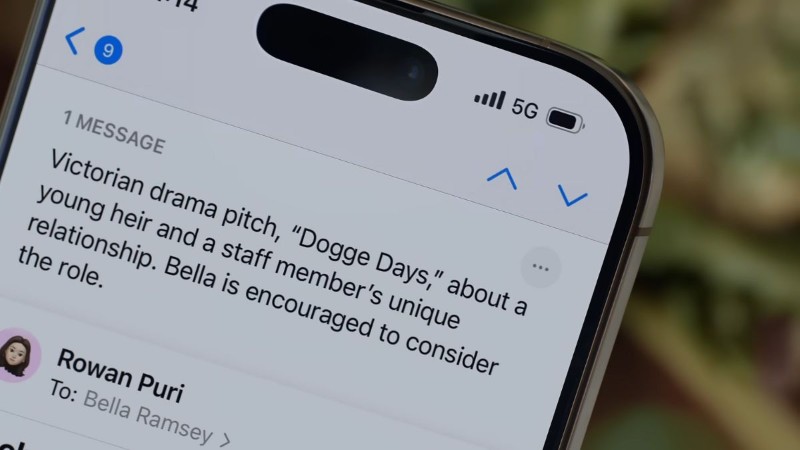 Tính năng tóm tắt email có từ bản cập nhật iOS 18.1