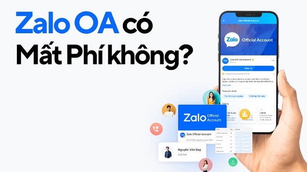 Kênh thông tin chính thức Zalo OA của doanh nghiệp hoặc cá nhân trên Zalo