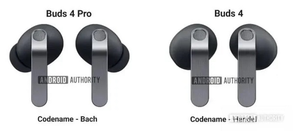 Galaxy Buds 4 sở hữu thiết kế giống Buds 4 Pro
