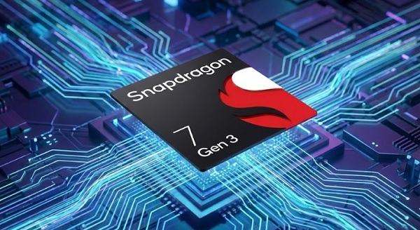 Máy được trang bị chip Snapdragon 7 Gen 3