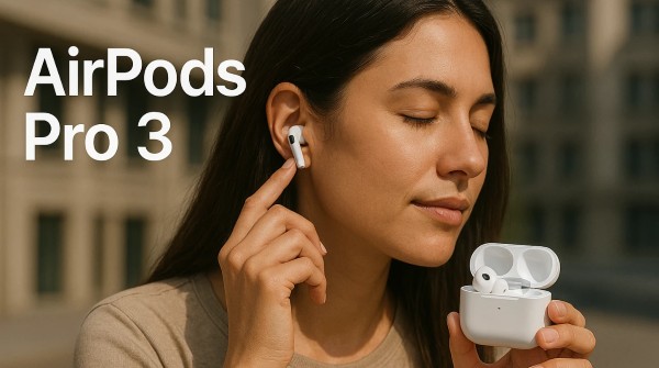 Apple AirPods Pro 3 hoạt động lên tới 8 giờ nghe nhạc khi bật ANC liên tục