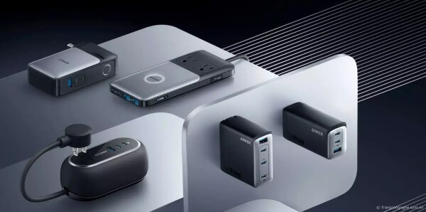 Anker mở rộng sản xuất các dòng pin sạc dự phòng, củ sạc gắn tường và cáp sạc