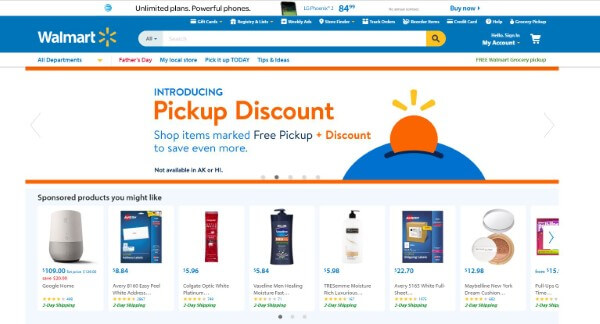 Website Walmart