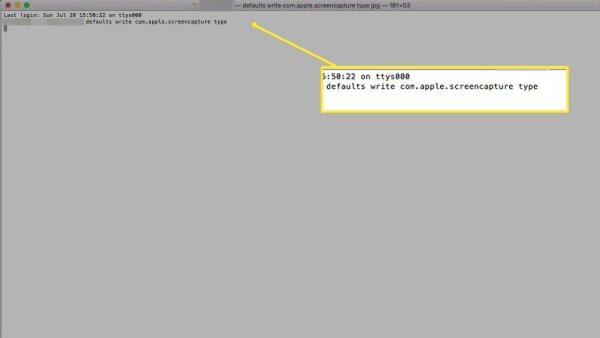 Mở Terminal và nhập câu lệnh