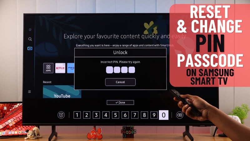 Tìm hiểu mã PIN Tivi Samsung là gì và tầm quan trọng 