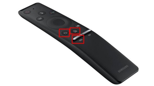 Cách cài mã pin với remote Smart Tivi Samsung