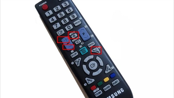 Cách cài mã pin với remote tivi tiêu chuẩn