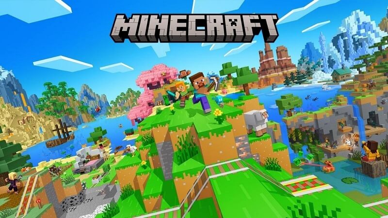 Minecraft cho phép bạn tự do sáng tạo trong thế giới khối vuông vô hạn
