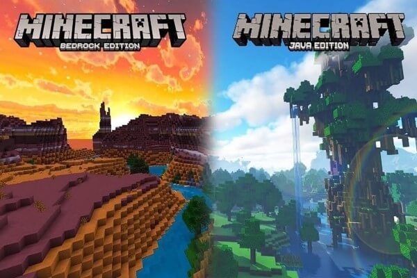 So sánh phiên bản Java Edition và Bedrock Edition