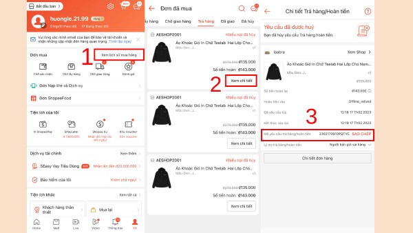 Nhấn Xem chi tiết 