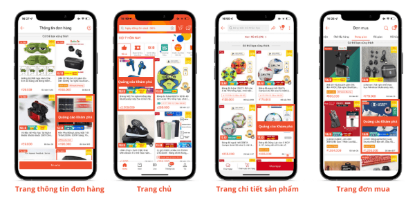 Dạng quảng cáo Shopee khám phá