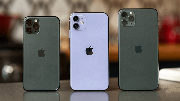 Kích thước bộ ba phiên bản iPhone 11 Series 