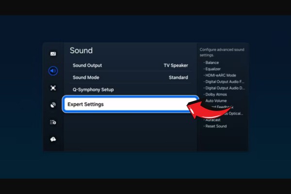 Chọn vào Cài đặt chuyên môn (Expert Settings)