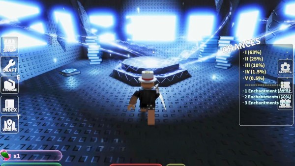 Kiểm tra kho vật phẩm hoặc thông báo trong game