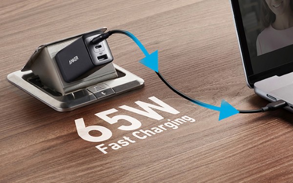 Củ sạc PowerPort III 3 cổng 65W A2667