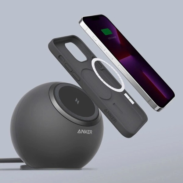 Đế sạc Anker không dây kiêm ổ cắm 65W A9137