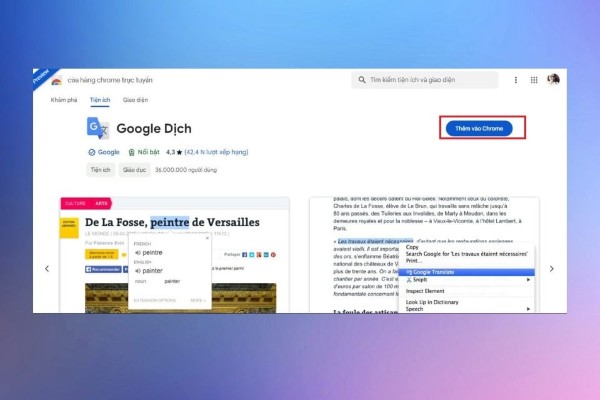 Nhấn Thêm vào Chrome