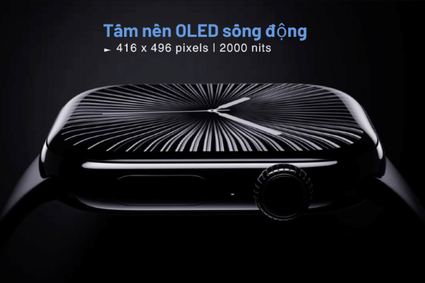 Apple Watch Series 10 mang đến trải nghiệm màn hình rộng rãi hơn