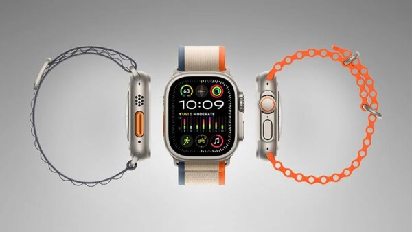 Apple Watch Ultra 2 với thiết kế được chế tác từ titan tái chế