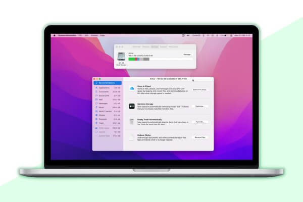Xem mục System Data để biết dung lượng chiếm dụng