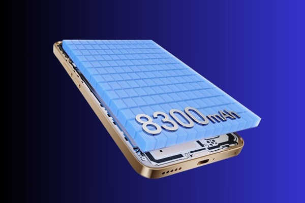 HONOR X9d sở hữu viên pin có sức chứa lên tới 8.300 mAh